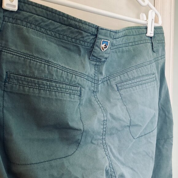 Kuhl Spire Roll Up Convertible Pants Deep Harbor UPF 50 Size 12 SHORT Gorpcore - Picture 5 of 7